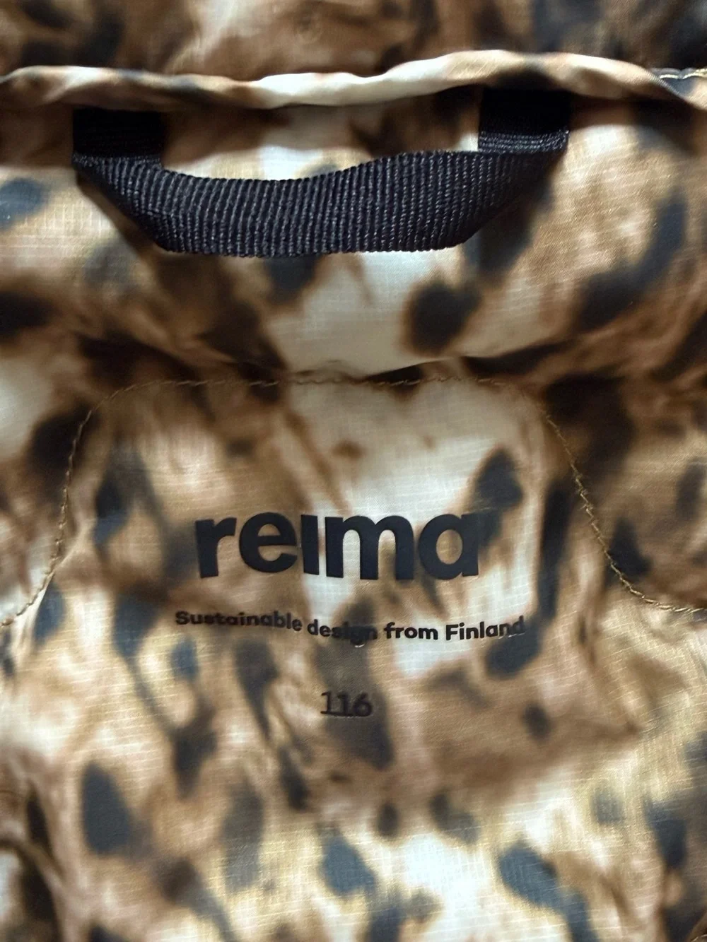 Reima x WWF Girls Veke Ilves Jacket, Lynx Print - Size 6Y